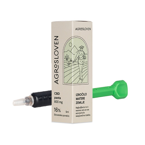 CBD конопена смола - паста, 16 %, 5 мл