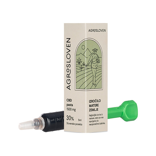 CBD конопена смола - паста, 30 %, 5 мл