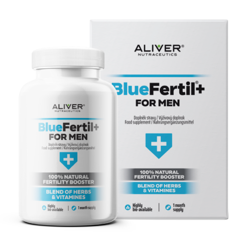 BlueFertil - мъжка плодовитост, 120 капсули