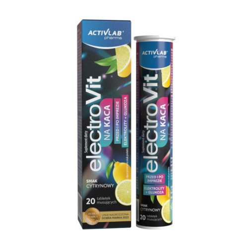 Electrovit Hangover – ефервесцентни таблетки, 20 ефервесцентни таблетки