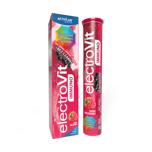 ElectroVit Immuno – ефервесцентни таблетки за имунната система, 20 ефервесцентни таблетки