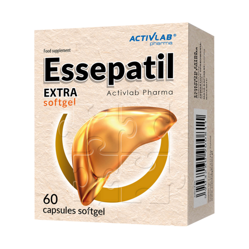 Essepatil Extra – соеви фосфолипиди, 60 меки капсули