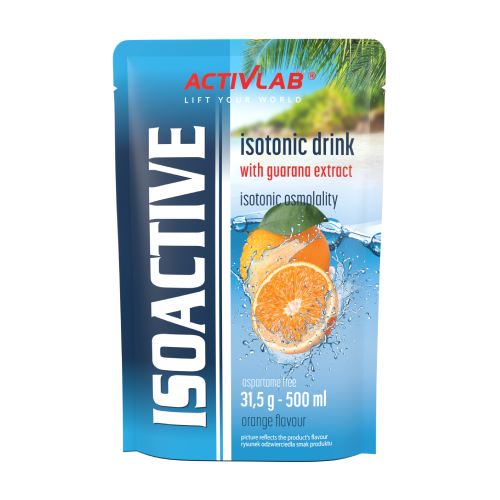 Isoactive изотонична напитка – портокал, 31,5 г