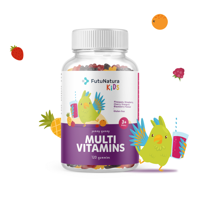 MULTI VITAMINS – Гумени бонбони за деца с мултивитамини
