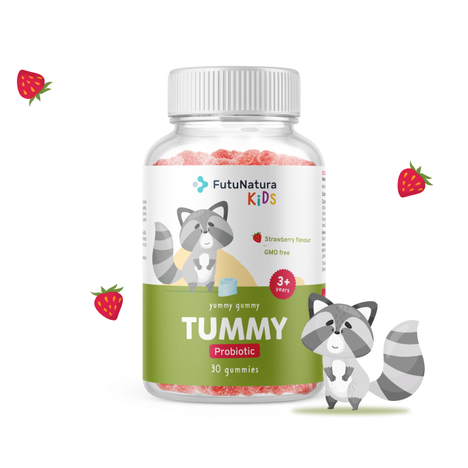 TUMMY – Детски гумени бонбони за храносмилане