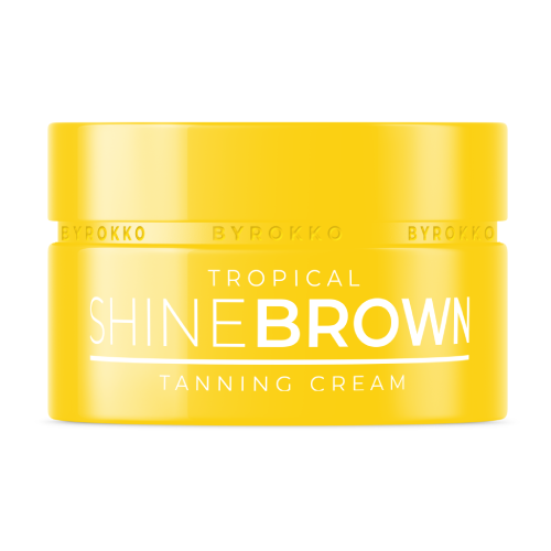 Shine Brown крем за тен - Tropical, 190 мл