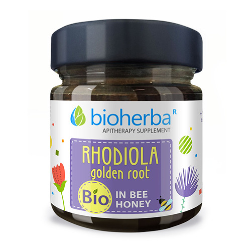 BIO комплекс с мед – Rhodiola, 280 г