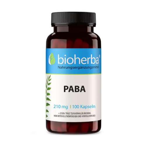 PABA 210 мг, 100 капсули