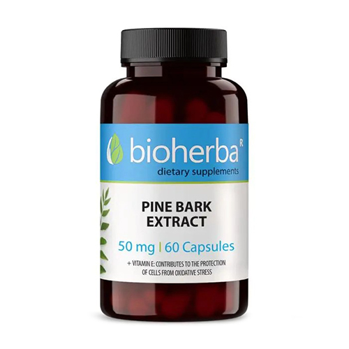 Екстракт от борова кора, 60 капсули