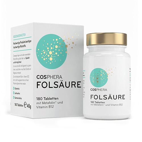 Фолиева киселина, 180 таблетки