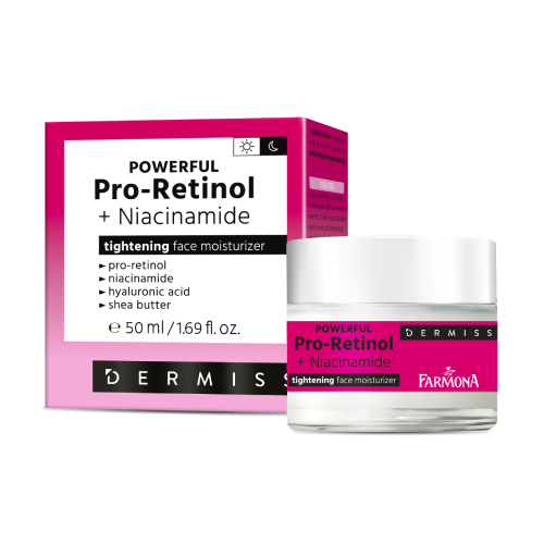 Хидратиращ крем с Про-Ретинол + Ниацинамид, 50 мл
