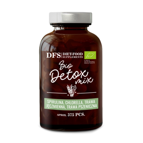 BIO Детокс комплекс със зелени суперхрани, 375 таблетки