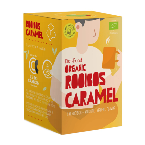 BIO Rooibos билков чай с карамел, 20 x 1,5 г