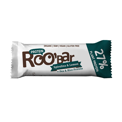 БИО Roobar протеинов бар - спирулина & лимон, 40 г