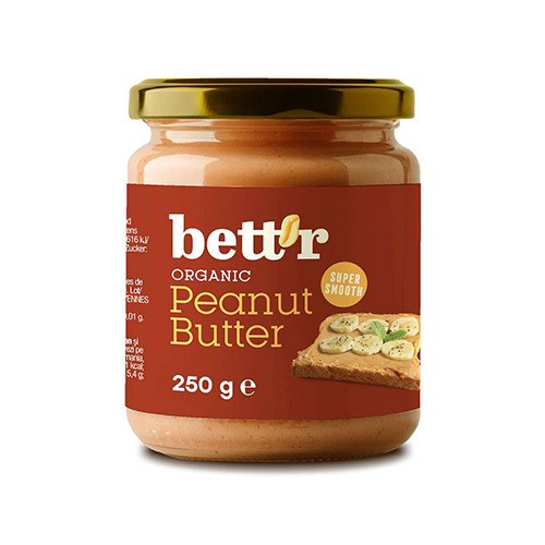 BIO фъстъчен крем – гладък, 250 г