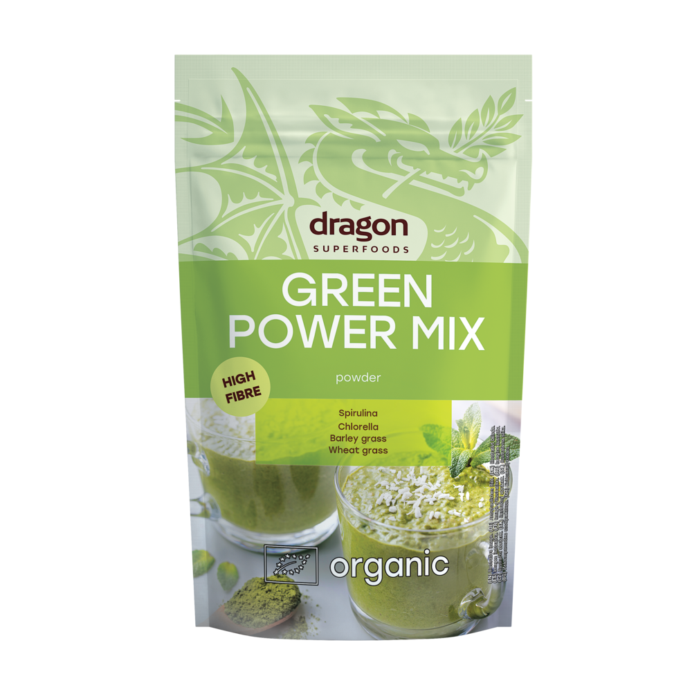 Зелен детокс суперхранителни вещества.