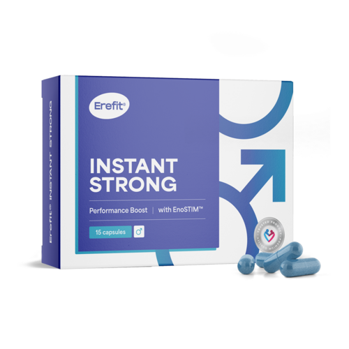 INSTANT STRONG – Performance Boost, комплекс за мъже, 15 капсули