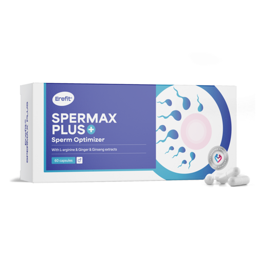 SpermaX Plus – подкрепа на спермата, 60 капсули
