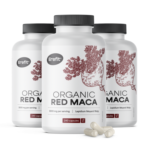 3x BIO Червена мака 3000 мг, общо 720 капсули