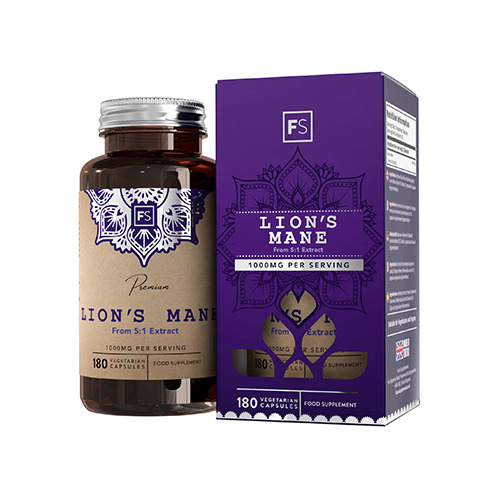 Игловиден корал (лъвска глава) – гъба, 180 капсули