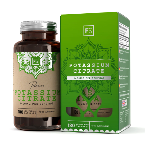 Калиев цитрат, 180 капсули