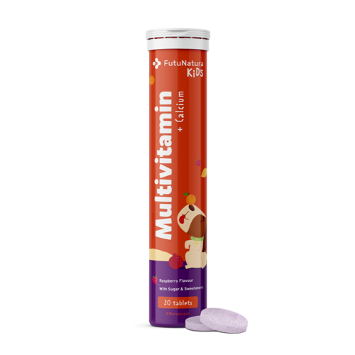 Мултивитамини за деца – ефервесцентни таблетки, 20 ефервесцентни таблетки