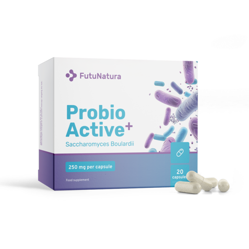 Probio Active PLUS - Saccharomyces boulardii 250 мг, 20 капсули