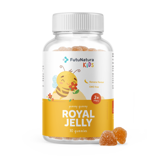 ROYAL JELLY  – Детски гумени бонбони с пчелно млечице, 30 гумени бонбона