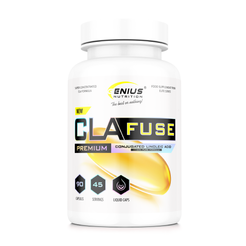 CLA Fuse – конюгирана линолова киселина, 90 меки капсули