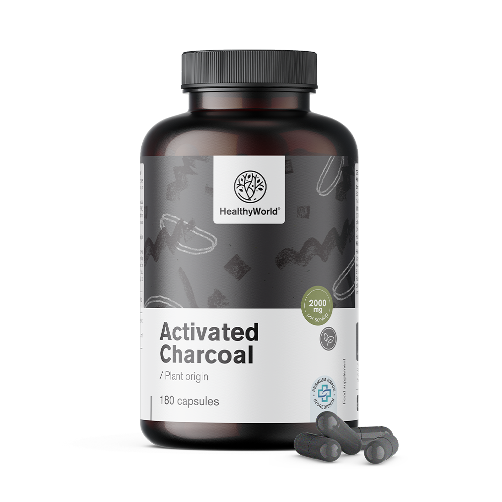 Активиран въглен 2000 мг.