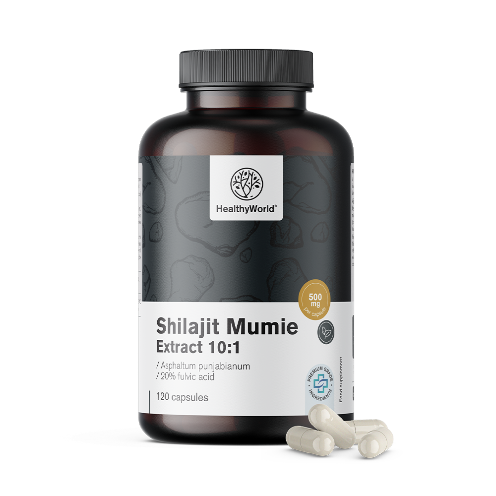 Shilajit Mumie 10:1 в капсулите