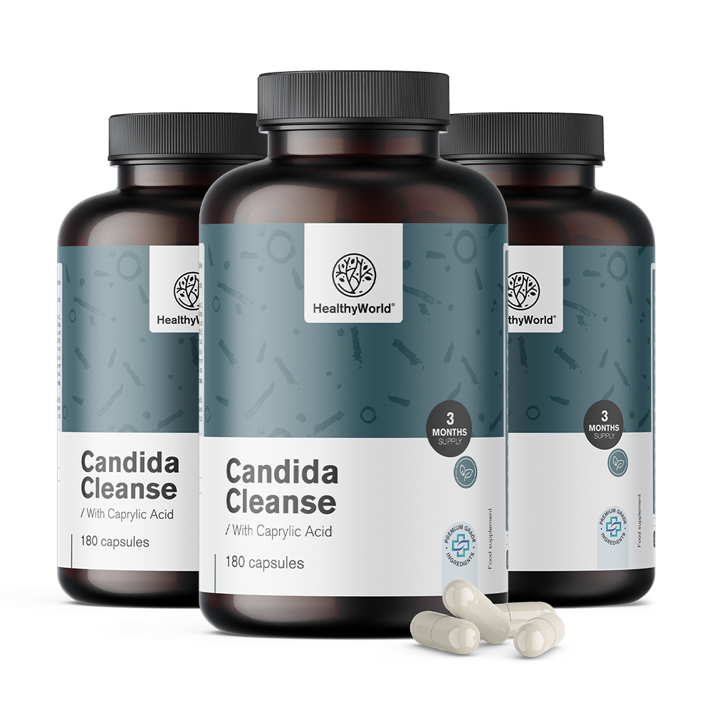 Candida Cleanse z Lactobacillus acidophylus in Lactobacillus rhamnosus