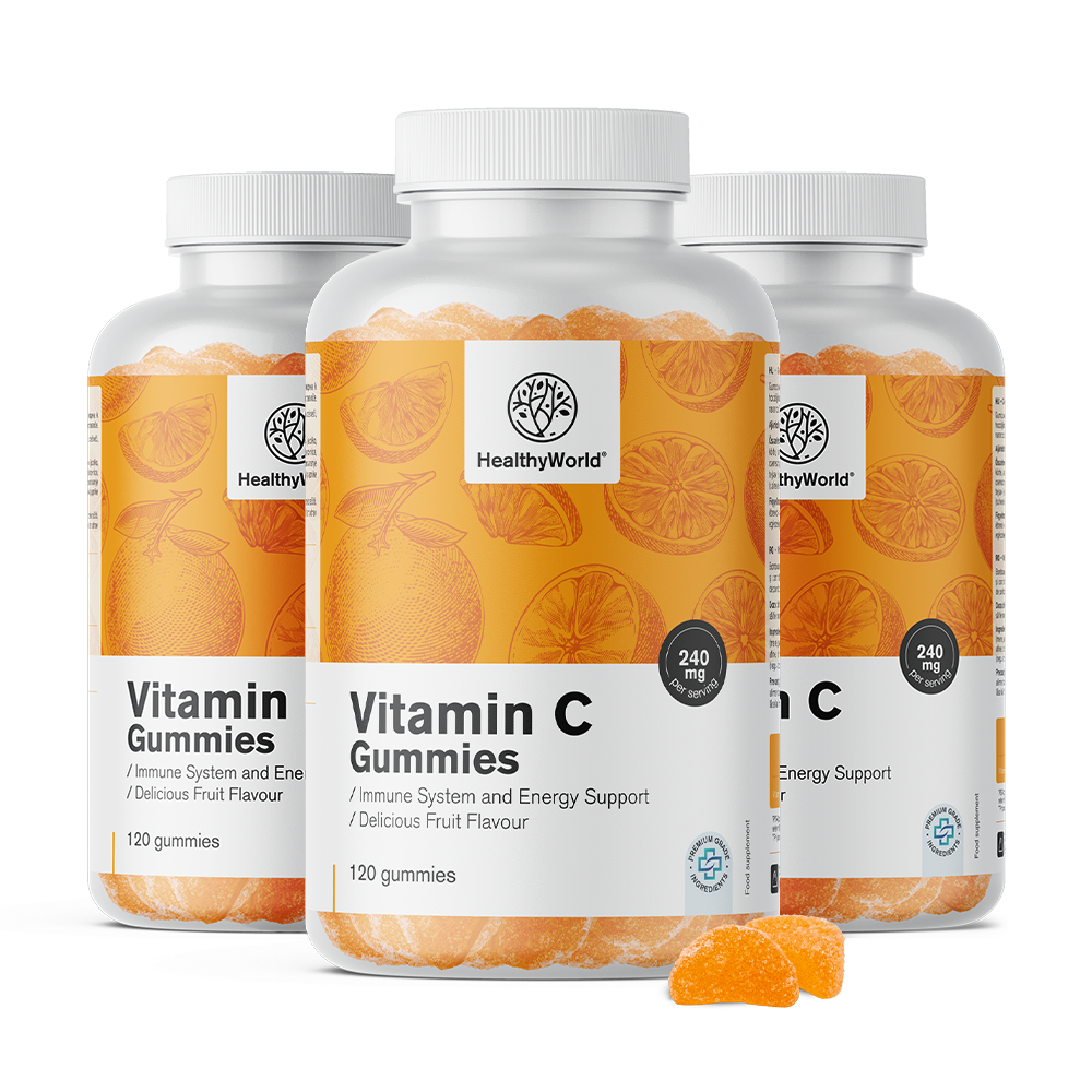 Vitamin C v gumi bonbonih