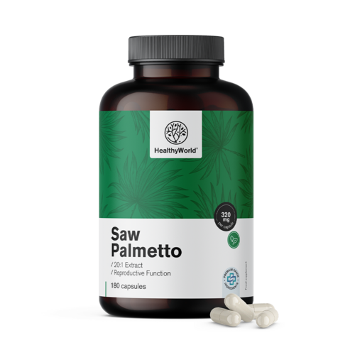 Saw Palmetto – Палма-джудже 320 мг, 180 капсули