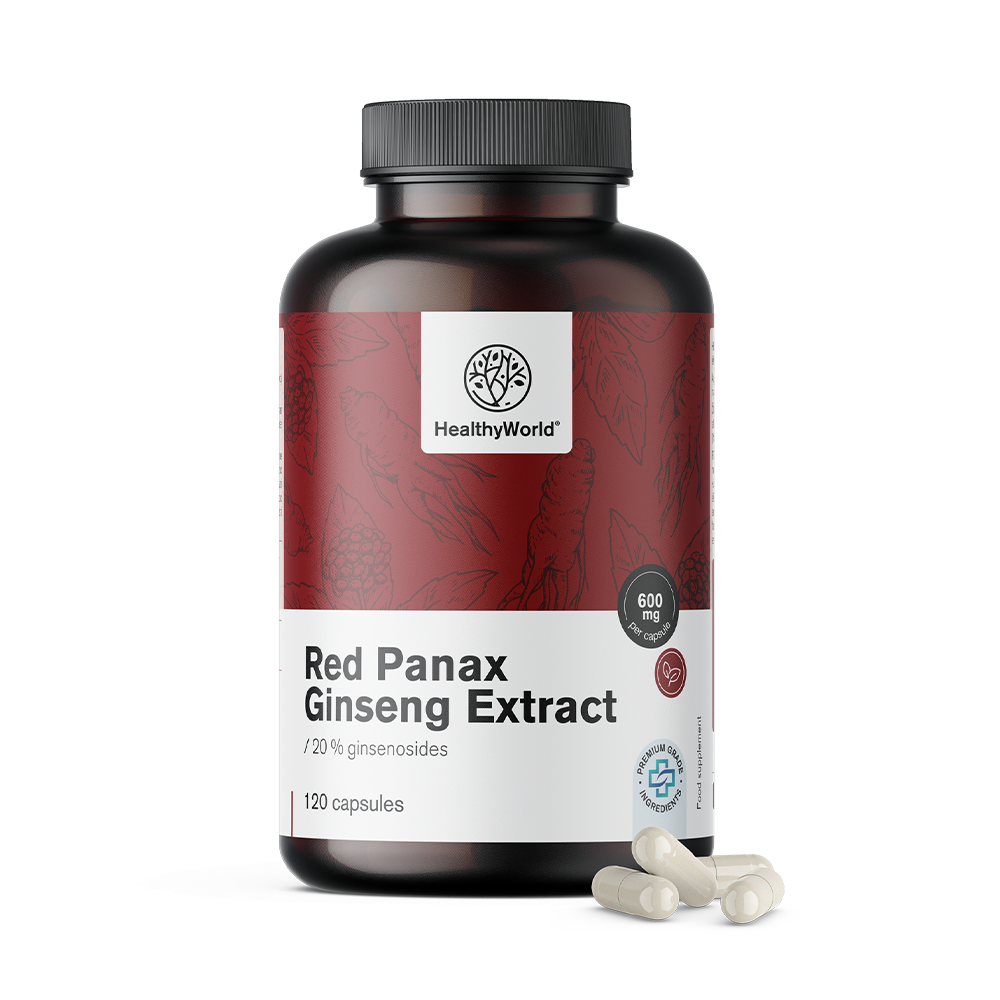 Red Panax Ginseng - екстракт от червен женшен 600 мг
