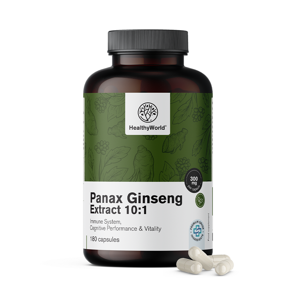 Panax Ginseng 300 мг - екстракт от женшен 10:1