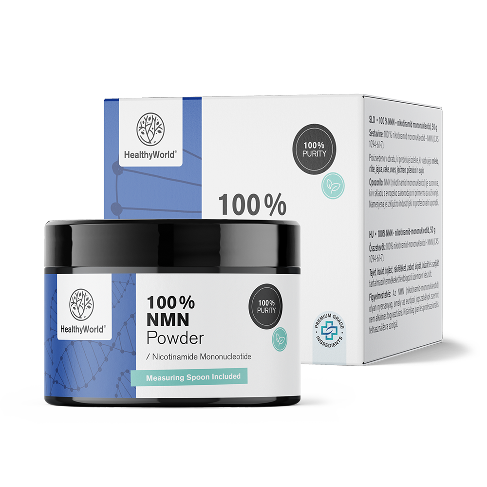 100 % NMN - никотинамид мононуклеотид.
