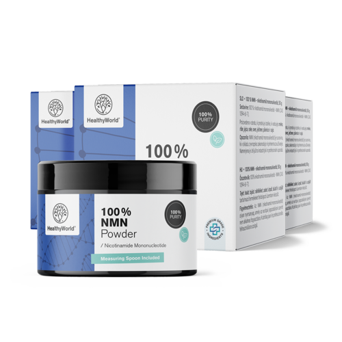 3x 100% NMN - никотинамид мононуклеотид, общо 150 г