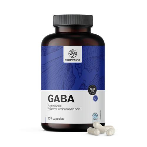 GABA 3000 мг, 320 капсули