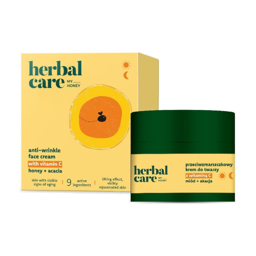 Крем против бръчки с витамин С, мед и акация, 50 мл