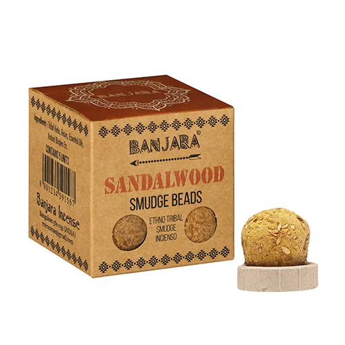 Тамян на топчета - сандалово дърво, 5 топчета