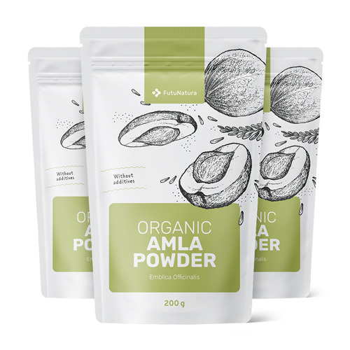 3x БИО Амла на прах, общо 600 г
