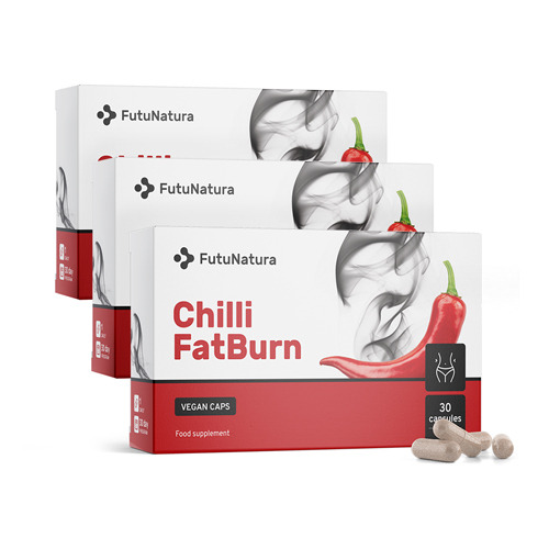 3 x Chilli FatBurn, общо 90 капсули