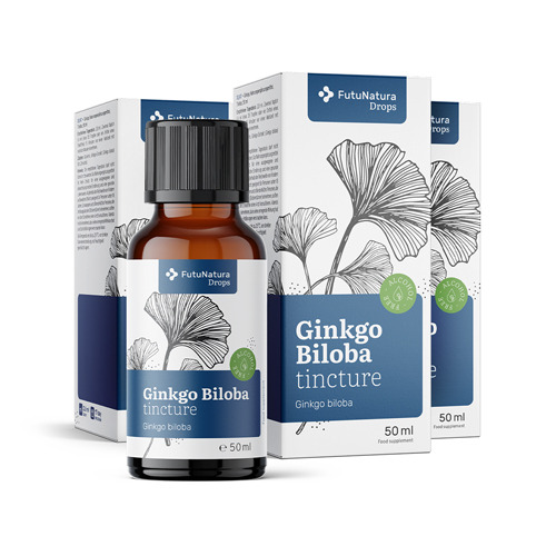 3x Гинко билоба - тинктура, общо 150 мл