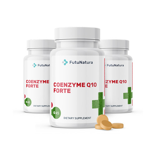 3x Коензим Q10 FORTE, общо 135 таблетки