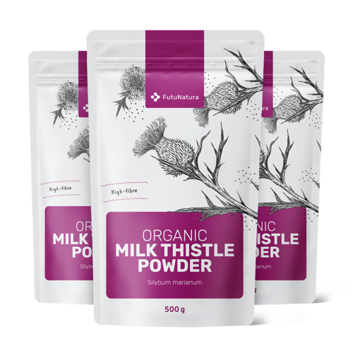 3x BIO Бял трън на прах, общо 1500 g