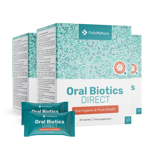 3x Oral Biotics DIRECT, общо 60 сашета