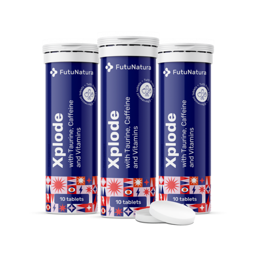 3x Xplode – ефервесцентни таблетки, общо 30 ефервесцентни таблетки