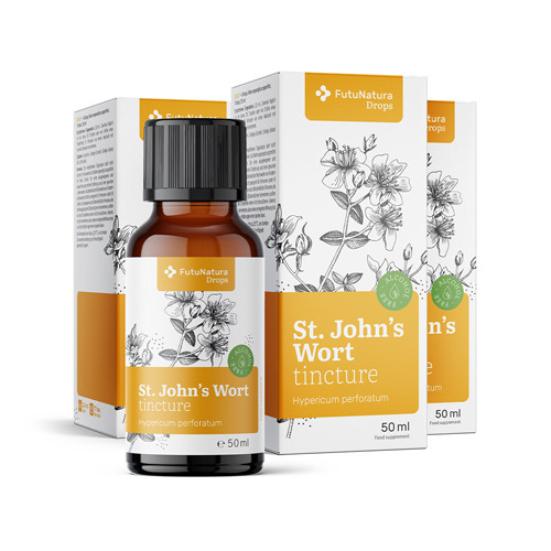 3x Жълт кантарион - тинктура, общо 150 мл