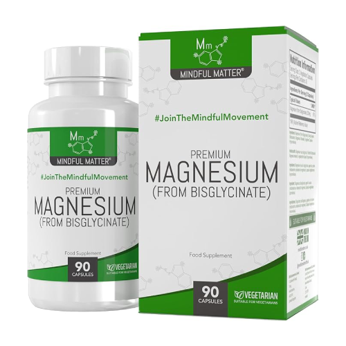 Магнезиев бисглицинат, 90 капсули